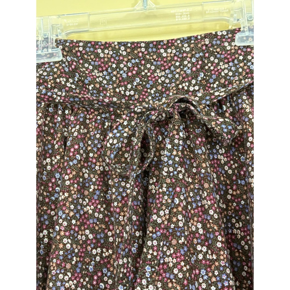 Jessica's Gunnies San Francisco vintage skirt, brown floral, prairiecore, 70s - Picture 3 of 6